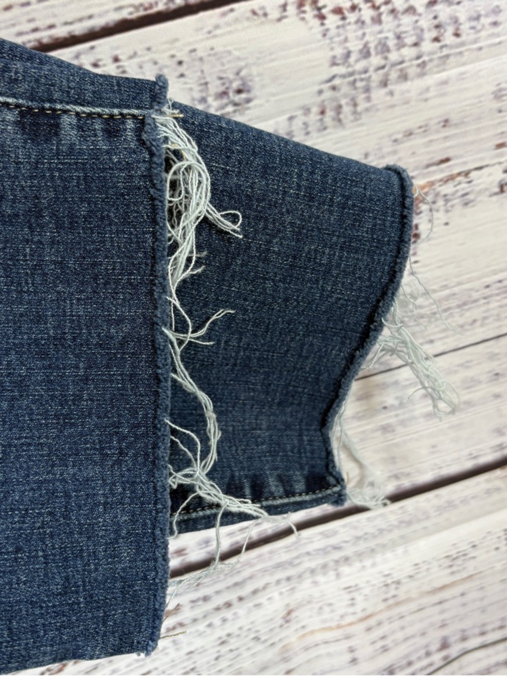 Pistola Alana Blue Crop Straight Leg Jeans - Picture 6 of 16